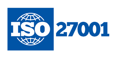 ISO 27001 Certification – DLUX Information Security Compliance ISO 27001 certification badge demonstrating DLUX compliance with global information security management and enterprise data protection standards